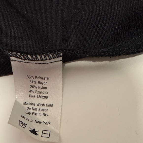 HATCH Black & Gray Maternity Dress with Pockets 17” P2P 32” length. - Picture 5 of 14